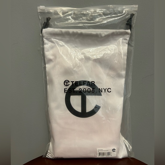 BNWT TELFAR Small Orange Shopping Bag - Picture 4 of 5